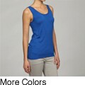 Adrienne Vittadini Women's Sleeveless Ribbed Scoop Neck Tank