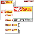 'Blowout Sale' Item Price Shelf Signs (Case of 215)