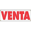'Venta' (Sale) 8x3-foot Outdoor Banner