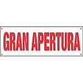 'Gran Apertura' (Grand Opening) 8x3-foot Outdoor Banner