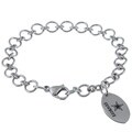 Stainless Steel Dallas Cowboys Charm Bracelet