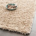 Handmade Malibu Natural Beige Shag Rug (8' x 10')