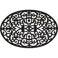 Evaluation blogs on iron Door Renaissance Oval Rubber Door Mat (24 x 36)