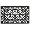 Renaissance Fleur de Lis Rubber Door Mat (18x30)