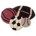 Hand-tufted All Sports Rug (2'8 x 3'9)