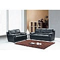 Italia Designs Sturgis Leather 2-piece Sofa Set