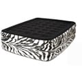 Pure Comfort Zebra Queen Raised Flock Top Air Bed