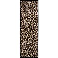 Hand-tufted Safari Beige Blend Wool Rug (2'6" x 8')