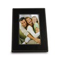 Handstands Bellagio Italia Black Faux Leather 4x6 Photo Frame