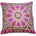 Kaleidoscope Embroidered Decorative Pillow