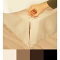 Grand Luxe 'Hike Up Your Skirt' Matte Satin Adjustable 17-inch Drop California King-size Bedskirt