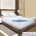 Bodipedic 2-inch Gel Memory Foam Twin/ Full-size Mattress Topper