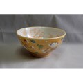 Children's Tan Monkey Ceramic Rice Bowls (Pack of 2)