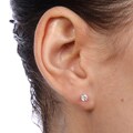 Miadora 14k Gold 1/3ct TDW Certified Diamond Stud Earrings (G-H, I1-I2)