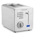 Cuisinart CPT-170 Brushed Stainless Steel 2-slice Toaster with Countdown Timer