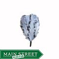 Bow Clippeez 2 Envy White with Black Curly Feather Headband