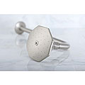 Satin Nickel 4-inch Shower Head w/ Shower Arm