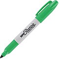 Sharpie Super Green Fine Point Permanent Markers (Pack of 12)