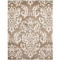 Hand-woven Ultimate Beige Shag Rug (8' x 10')