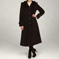 Jones New York Brown Angroa Hooded Coat FINAL SALE