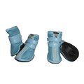 Ruff Kicks Medium Blue Suede Pet Shoes (Set of 4)