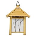 Bamboo 12-inch Japanese-style Light Pagoda Lantern (China)