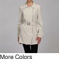 Anne Klein Women's Asymmetric Bonded Coat