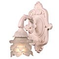 Free handy data on Wrought Iron wall sconce Single Heart Paris Flea 1-light Blush Wall Sconce