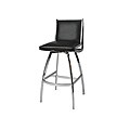 Belado Metal Chrome Swivel Bar Stool