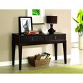 Avondale Dark Walnut Console Table