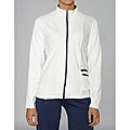 Pure Lime Women's White Mesh Panel Jacket