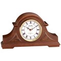 Seth Thomas Buckingham Brown Oak Wood Chime Mantel Clock