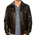 191 Unlimited Men's Faux Leather Jacket