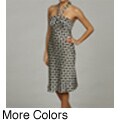Issue New York Women's Geometric Print Halter Top Dress