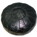 Leather Contemporary Ottoman (Morocco)