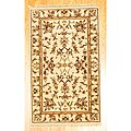 Afghan Oushak Beige Wool Rug (3' x 5')