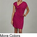 M by M Kalan Women's Pintuck Dress