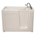 MediTub White 54-inch Right-hand Walk-In Soaker Tub