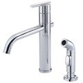Parma Chrome Kitchen Faucet with Side Spray