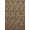 Wilton rug information Leopard Skin Camel/ Black Rug (4'11 x 7'6)