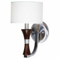 Expresso 1-light Brushed Steel Wall Sconce