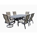 Savannah Outdoor Classics Helios Aluminum Sling Patio Furniture Set