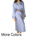 Julianna Rae Women's Cotton Sateen Full-length Robe