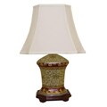 porcelain Egg Resource center Octagonal Empress Porcelain Table Lamp