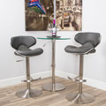 Ecco Adjustable Height Swivel Stool