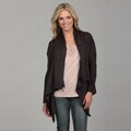 Razzle Dazzle Women's Drape Neck Open Cardigan Sweater