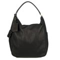 Yves Saint Laurent Medium Leather Black Hobo Bag