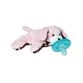 WubbaNub Sweet Chocolate Pink Puppy Pacifier