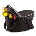Insulated Mercado Black Double-lid Cooler Basket