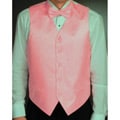 Ferrecci Men's Pink Four-piece Vest Set